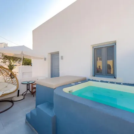 The Muses Of Santorini Private Jacuzzi 公寓 Vóthon