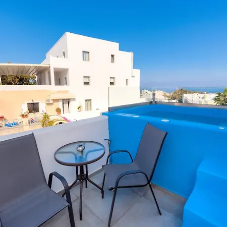 The Muses Of Santorini Private Jacuzzi * Vothon
